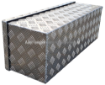 Afbeeldingen van Disselkist 750x250x250MM Aluminium