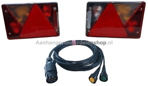Afbeeldingen van Verlichtingset Aspöck Multipoint 4   4M