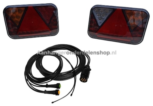 Afbeeldingen van Verlichtingset LED FT-270  9.5M/DC 20CM