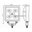 Afbeeldingen van Werklamp TruckLED L0068  5 x LED