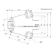 Afbeeldingen van Oplooprem Knott KFG35-D  2700-3500KG