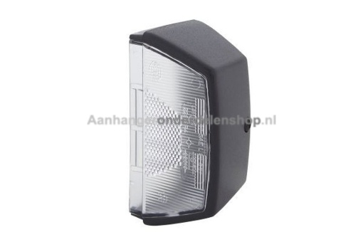 Afbeeldingen van Kentekenlampglas Hella 9BG 121 587-031
