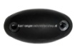 Afbeeldingen van Stootblok Ovaal Rubber 74x38x24MM