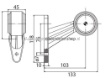Afbeeldingen van Breedte/Contourlamp LED Fristom FT-009C