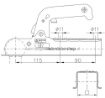 Afbeeldingen van Kogelkoppeling Winterhoff WW 8-H  70MM