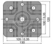 Afbeeldingen van Neuswielklem ALKO Ø48MM  90° Kantelbaar