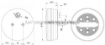 Afbeeldingen van Achterlicht LED Fristom FT-113 Y Li/RE