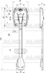 Afbeeldingen van Deurvastzetter, Deurhouder RVS 225MM Set
