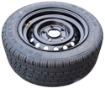 Afbeeldingen van Wiel + Band 195/50R13C ZWART