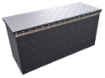 Afbeeldingen van Disselkist 840x310x400MM Aluminium BLACK