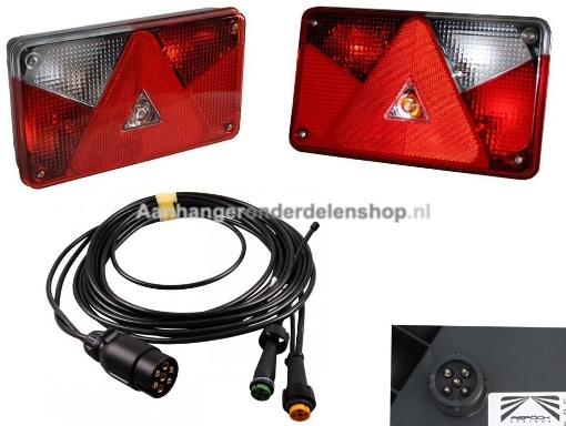 Afbeeldingen van Verlichtingset Multipoint 5 7.5M/DC 20CM