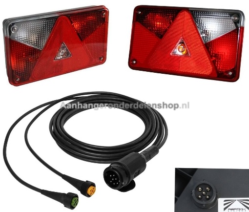 Afbeeldingen van Verlichtingset Aspöck Multipoint 5   5M
