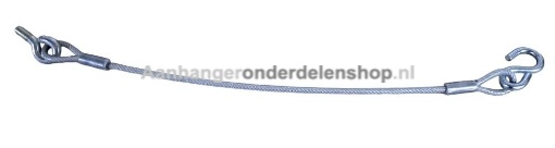 Afbeeldingen van Achterbordkabel, Achterklepkabel 385MM
