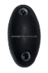 Afbeeldingen van Stootblok Ovaal Rubber 74x38x24MM