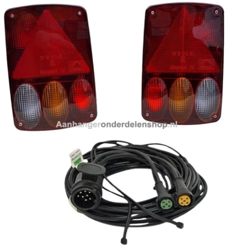 Afbeeldingen van Verlichtingset Earpoint 4    7M/DC 4.7M