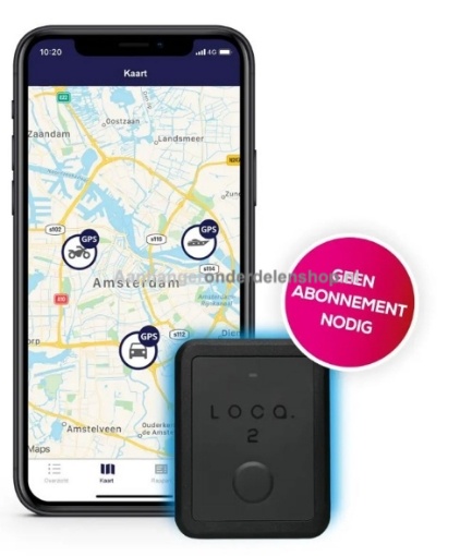 Afbeeldingen van GPS Tracker Loca 2  Geen abonnement!