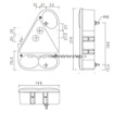 Afbeeldingen van Achterlicht Earpoint 3 RE 24-4800-007