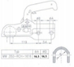 Afbeeldingen van Koppeling Knott K35-C  Ø60MM  3500KG