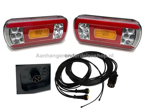 Afbeeldingen van Verlichtingset LED FT-130  5M/DC 20CM