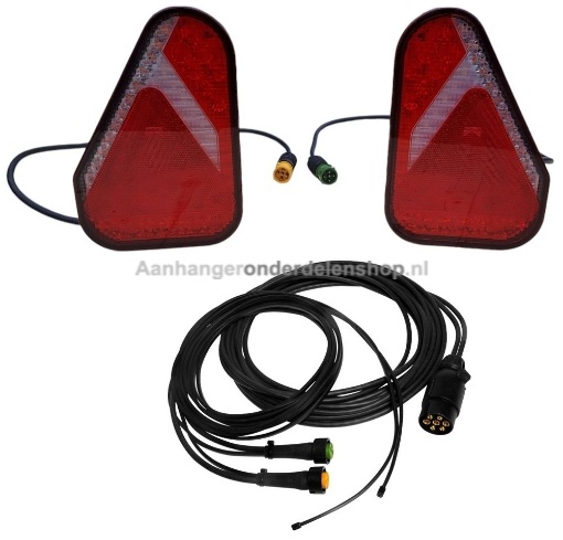 Afbeeldingen van Verlichtingset Earpoint LED 7.5M/DC 20CM