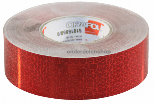 Afbeeldingen van Markeringssticker Rood 50MM /Per Meter