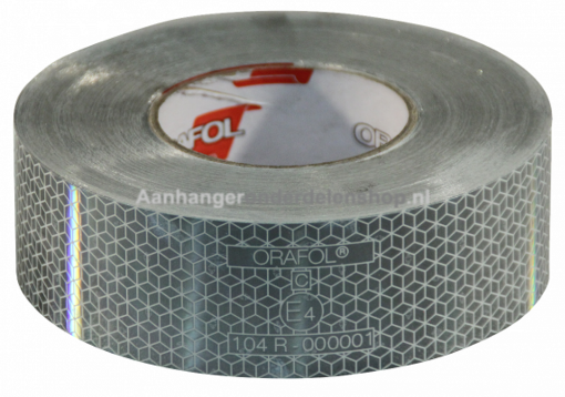 Afbeeldingen van Markeringssticker Wit 50MM /Per Meter