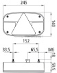 Afbeeldingen van Achterlicht Multipoint 3 Li 24-8000-007