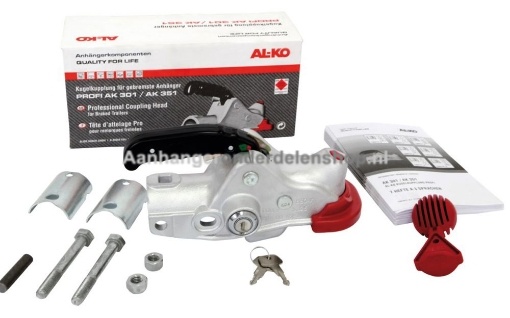 Afbeeldingen van Koppeling ALKO AK301 + SAFETY-KIT Ø45/50