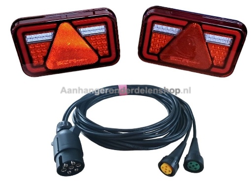 Afbeeldingen van Verlichtingset Aspöck MultiLED 4  5M