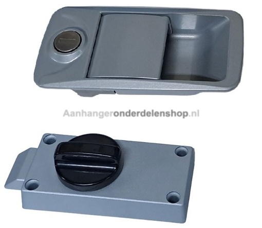 Afbeeldingen van Caravanslot/Deurslot Set Compleet