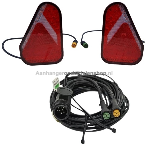 Afbeeldingen van Verlichtingset Earpoint LED 7M/DC 4.7M