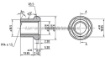 Afbeeldingen van Wielmoer Bolconische M14 x1.5