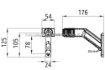 Afbeeldingen van Breedte/Contourlamp LED Superpoint 4  Li