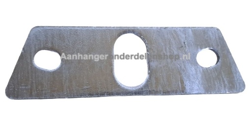Afbeeldingen van Kopprofiel Dissel Knott Oplooprem 120MM