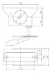 Afbeeldingen van Neuswielklem DTR Ø48MM  Klapspindel