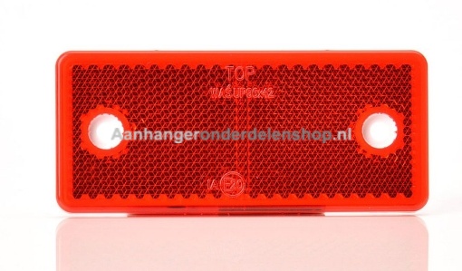 Afbeeldingen van Reflector Rood 96 x 42 x 9MM