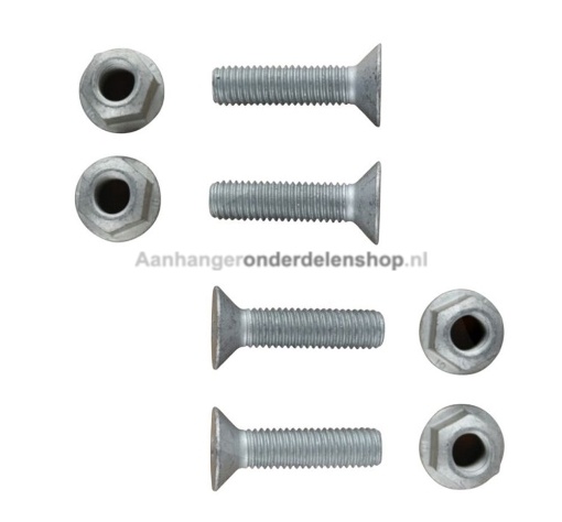 Afbeeldingen van Rockinger MontageSet Basisplaat M10x40
