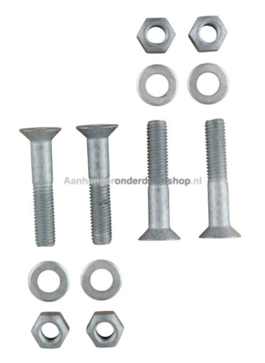 Afbeeldingen van Rockinger MontageSet Basisplaat M10x55