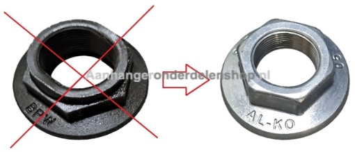 Afbeeldingen van Flensmoer BPW M24x1.5