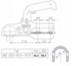 Afbeeldingen van Koppeling Knott K35-C  Ø60MM  3500KG