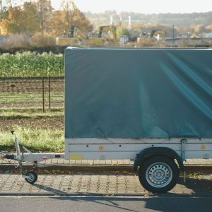 Hoogte van een aanhangwagen